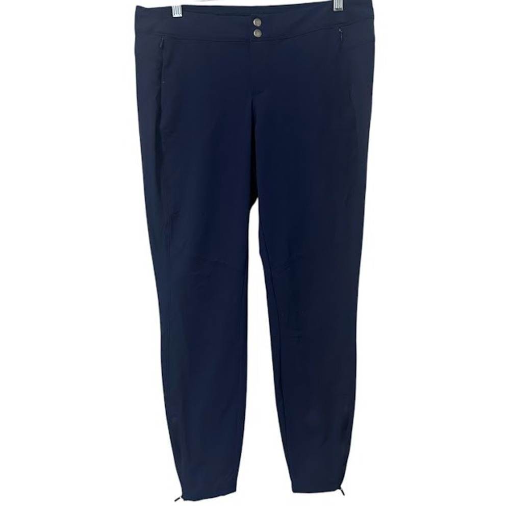 KUHL Navy Blue Trascendr Skinny Nylon Stretch Hiking Outdoor Pants Womens 12